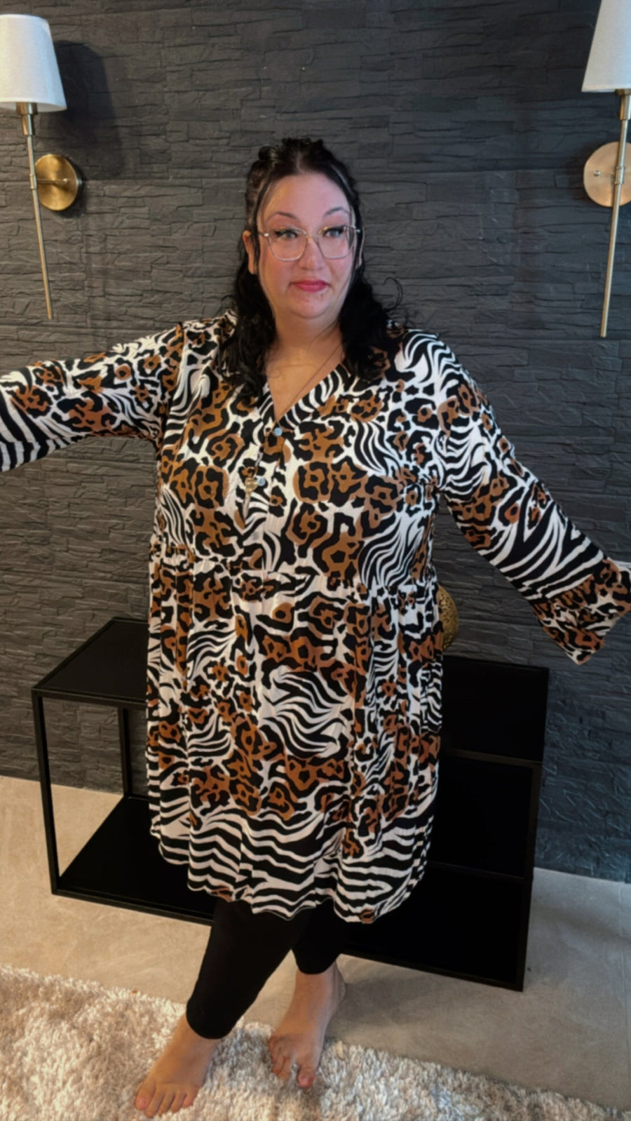 Tunika Animal Print